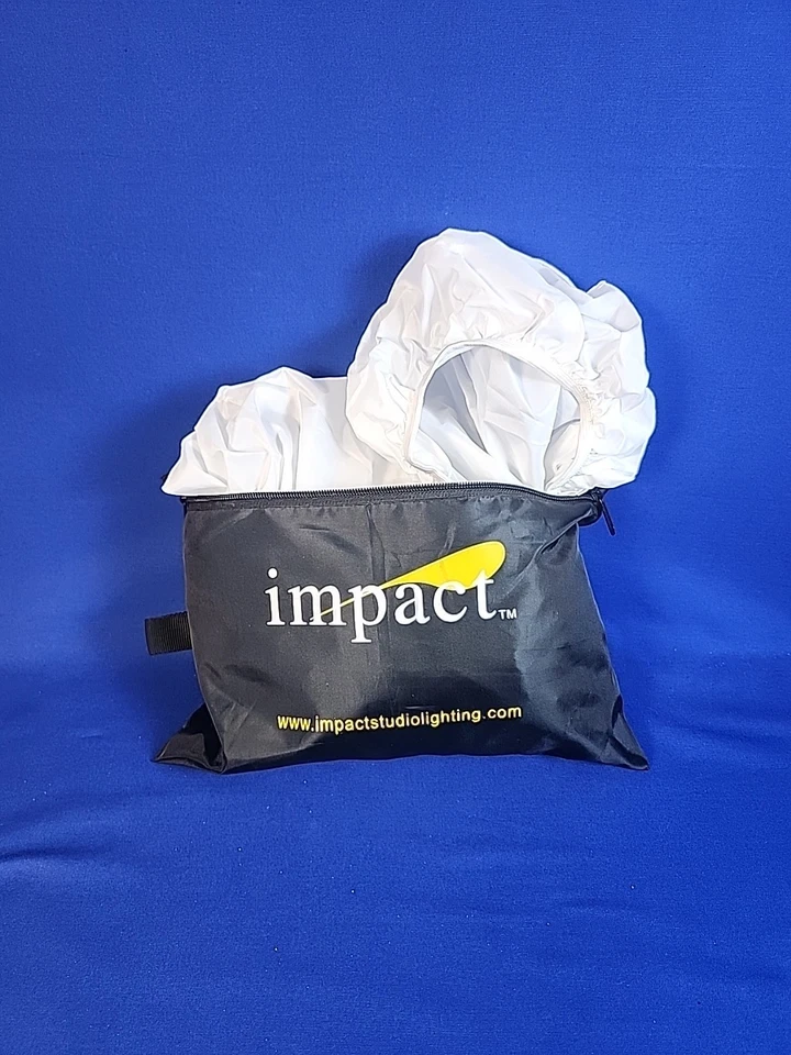 Impact 7' Parabolic Umbrella Diffuser   White Never Used. Opened To Look At. - Image 3 of 3