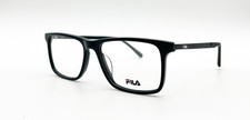 NEW FILA VF1205 0700 BLACK AUTHENTIC EYEGLASSES 55-16-140