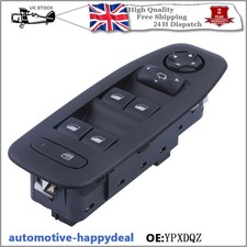 For Peugeot 208 2008 2013-19 96749624ZD Front Driver Side Electric Window Switch