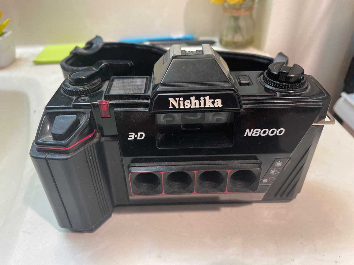 フィルムカメラ Nishika N8000 30mm Quadra Lens Sys Nishika 35mm 3D Camera N8000 30mm Quadra 4 Lens System