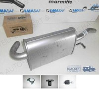 Imasaf Esd Auspuff Endtopf + Anbauteile FüR Vw Lupo 1.0 + 1.4 1998-2005