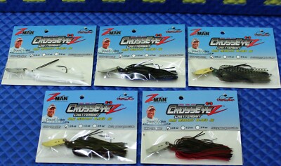 Z-MAN ChatterBait CrossEyeZ CBCE38- Series 3/8OZ CHOOSE YOUR COLOR!