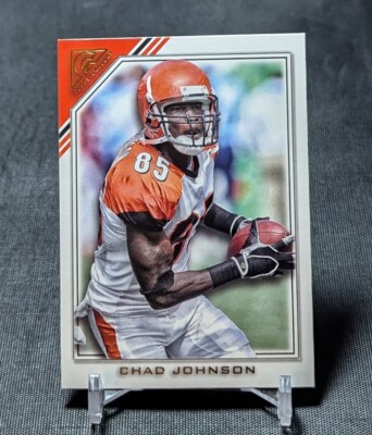 Chad Johnson Gallery 2023 Topps Composite Football Card #387 Cincinnati Bengals