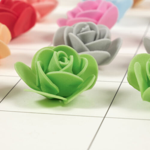 20/200 Stck. Künstlicher Blumenkopf kleine Schaumblume zum Selbermachen Handwerk Bär Dekor - Bild 5 von 40