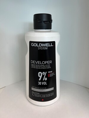Goldwell System Developer Lotion 9% 30 Volume 33.8 oz