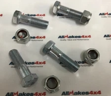 Allmakes Defender 07 on Front Output Prop Shaft Bolts & Nuts x4 LR045409