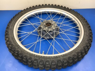 82 Honda XR500 XR 500 250 OEM Front Wheel Rim Hub Spokes Tire 21