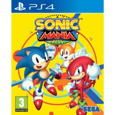 Sonic Mania Plus PS4 PlayStation 4