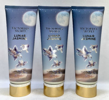 3 Lunar Jasmine Fragrance Lotion Victoria's Secret 8 fl oz
