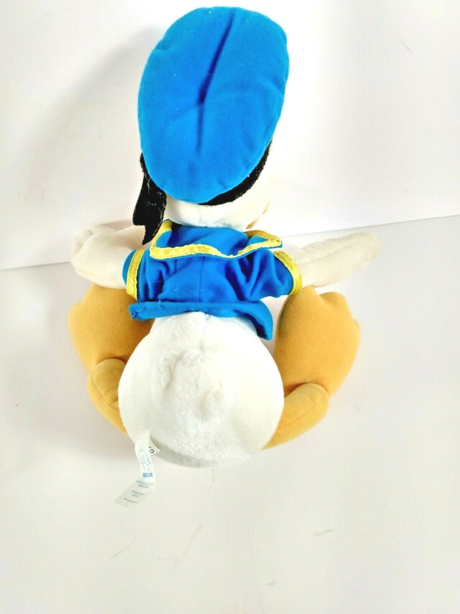 Vintage Applause Disney Donald Duck Plush Toy Doll Stuffed Animal