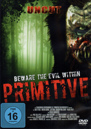 Primitive - Beware the evil within - (Uncut) - (Vermietrecht) - DVD - Neu & OVP - Zdjęcie 1 z 7