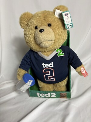 Ted 2 Film, Neu mit Etikett sprechender animierter Teddybär - weiches Plüschtier Jersey, Tasse getestet