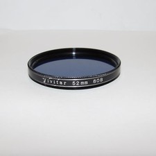 Used Vivitar 80B BLUE 52mm Lens Filter Made in Japan O30838