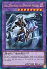 *** DARK MAGICIAN THE DRAGON KNIGHT *** ULTRA RARE LEDD-ENA00 MINT/NM YUGIOH!