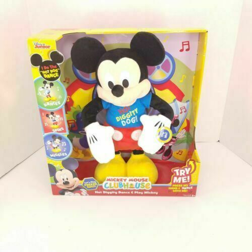 Fisher-Price Mickey Mouse Clubhouse Hot Diggity Dog Mickey NEW DAMAGED  PACKAGING