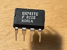 UA741TC - FSC Operational Amplifier, Single AMP, Bipolar, PDIP-8.