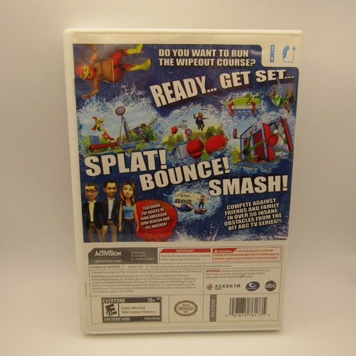 Wipeout The Game Nintendo Wii Video Game with Manual Tested Works Marker on Disc - Picture 2 of 7