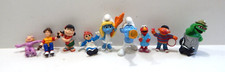 VTG Mixed Lot of PVC Toy Figures Muppets Sesame Smurf Snoopy