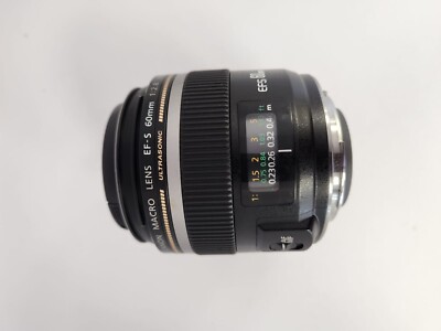 Canon EF-S 60mm f2.8 Macro USM Lens 1:2.8 Ultrasonic | eBay