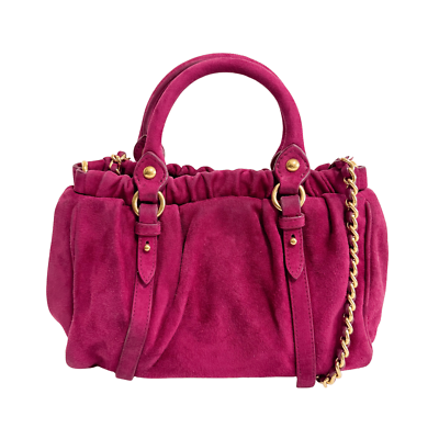 バッグ MIUMIU 2WAY pink handbag VITELLO LUX miu miu pink vitello shoulder bag – hachi archive