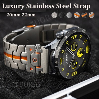 Für Samsung Galaxy Watch FE 7 6 5 Pro 4 3 Classic Active 2 S3 Edelstahl Armband