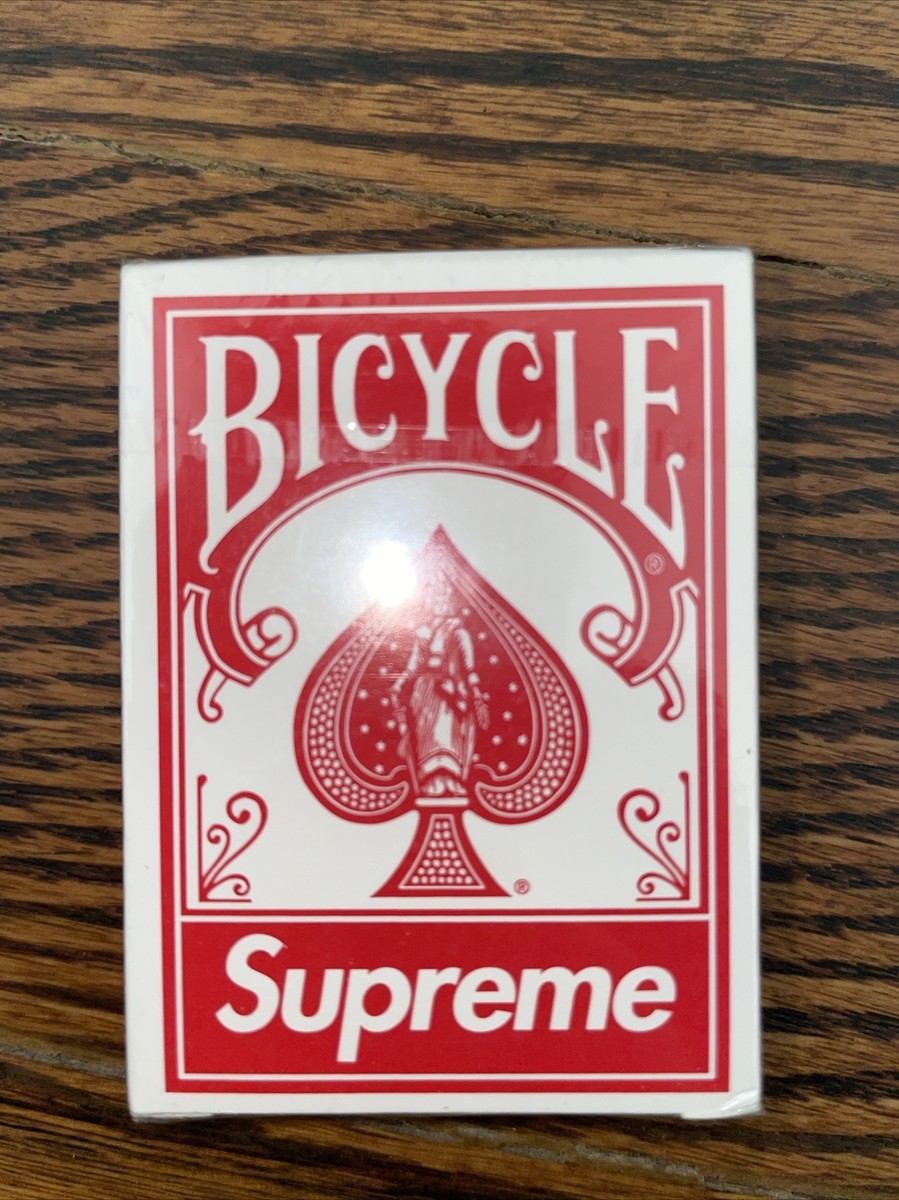 supreme bicycle clear playing cards トランプ Bicycle Supreme Clear Playing Cards - Red for sale online | eBay