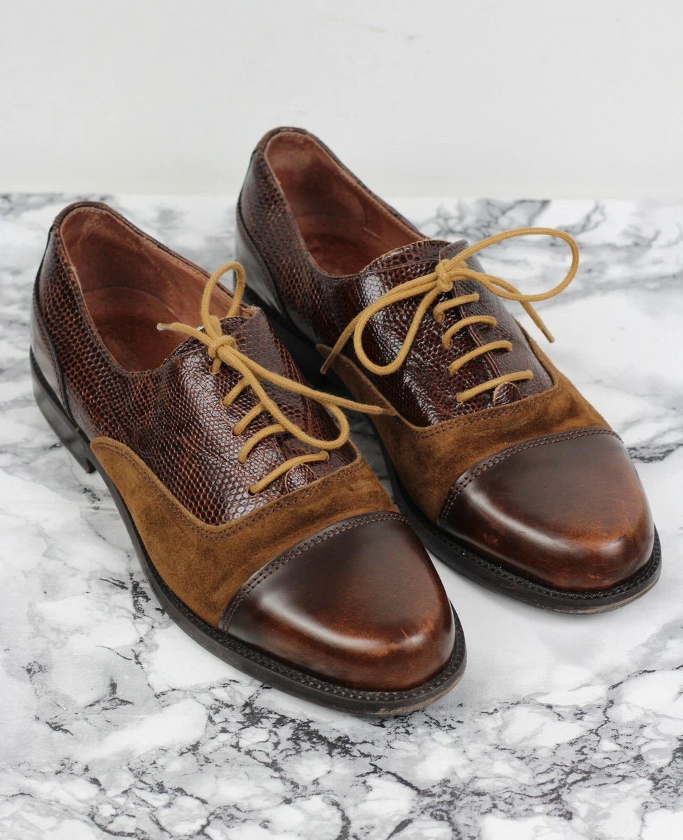 RUSSELL BROMLEY Leather Abercrombie Brogues Loafers Size UK 4.5 EU 37.5