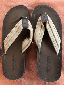 fabric flip flops mens