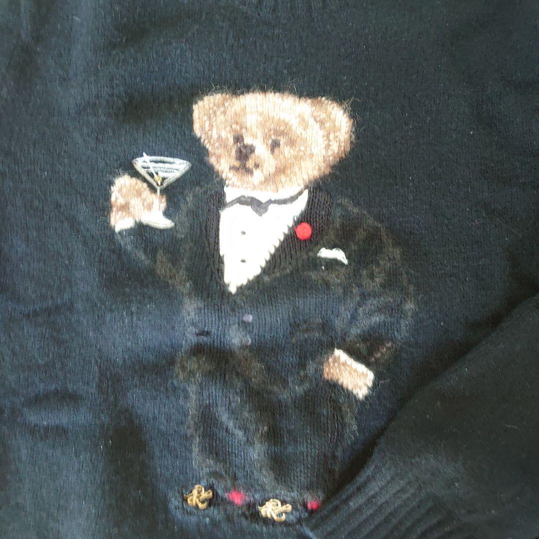 Ralph Lauren Polo Bear Martini Knit Sweater Black for Men Size S 170/92A  USED | eBay