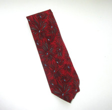 Geoffrey Beene Vintage Men's Necktie 100% Polyester Made In USA Fabric S Korea