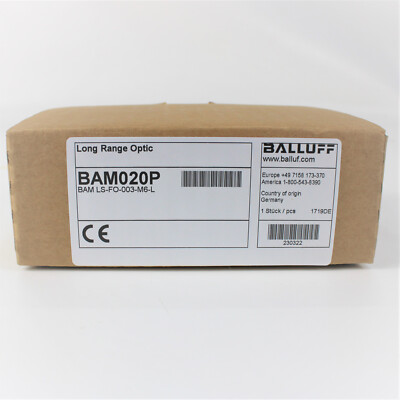 Balluff BAM020P Aufsatzlinse BAM LS-FO-003-M6-L Long Range Optic