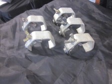  Lot of 5 Stage Lighting C-Clamps, Aluminum Light Duty 3"
