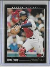 1993 Pinnacle #506 Tony Pena Boston Red Sox