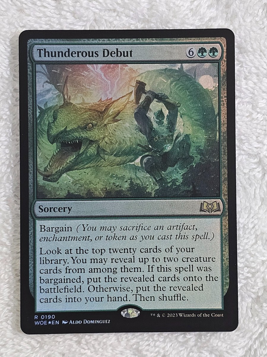 wilds of eldraine rare cards MtG Wilds of Eldraine Rare The End #87