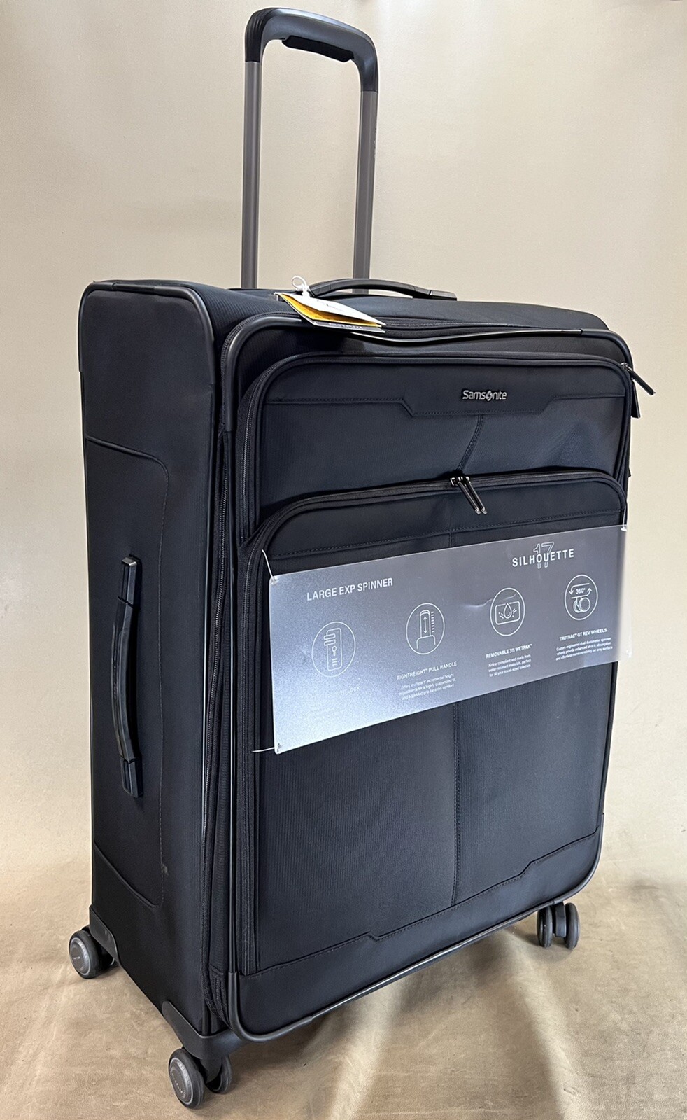 Samsonite Silhouette 17 Large CheckIn Expandable Softside Spinner