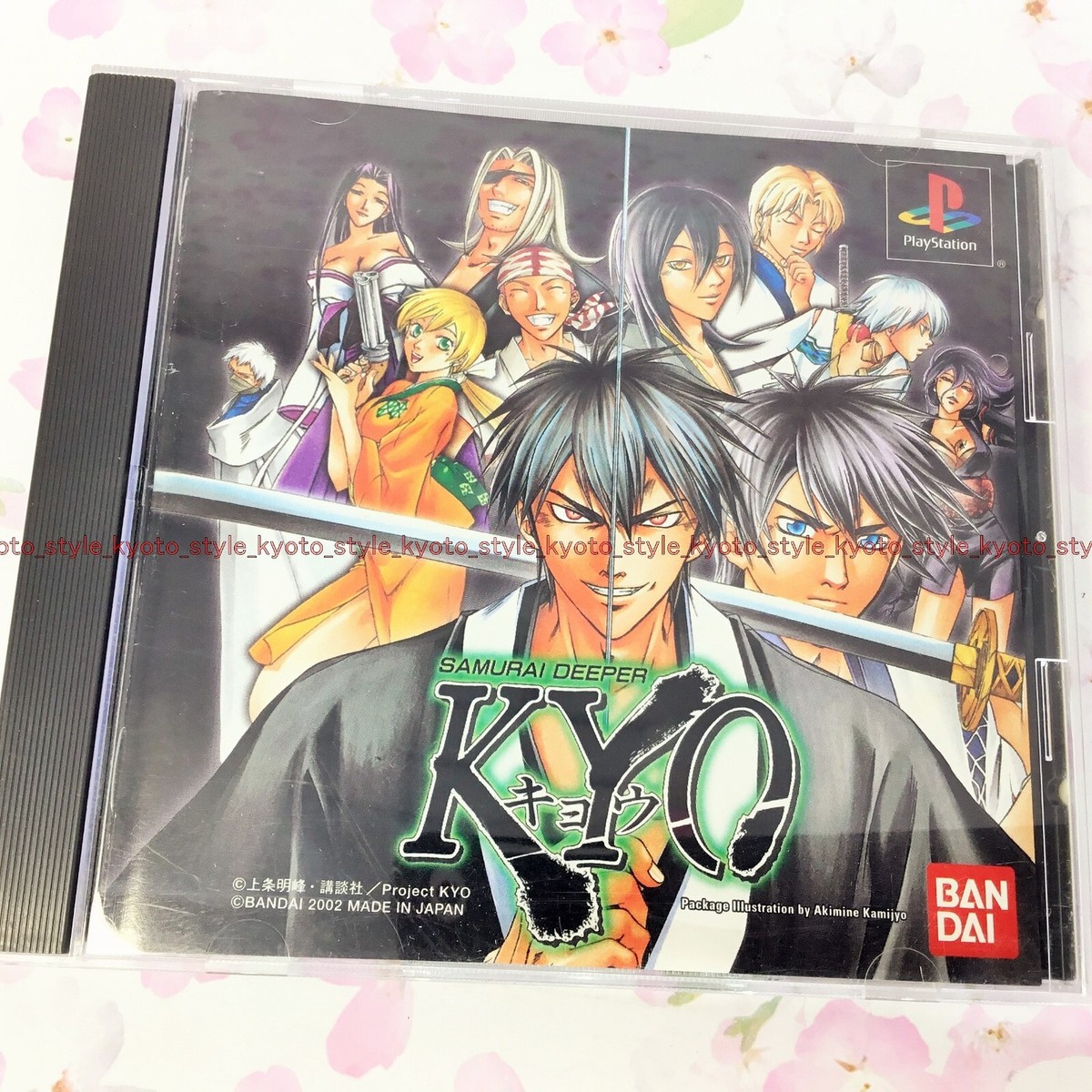 USED PS1 PlayStation 1 SAMURAI DEEPER KYO Normal Edition
