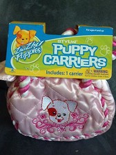 ZHU ZHU PETS PINK STYLIN' PUPPY CARRIERS FOR AGES 4 - BRAND NEW
