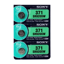 371 Sony SR920SW Watch Battery 3Pc    (Exp. 10/2028)