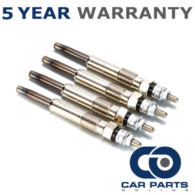 4X FOR RENAULT MEGANE SCENIC 1.9 DTI (1997-1999) DIESEL HEATER GLOW PLUGS
