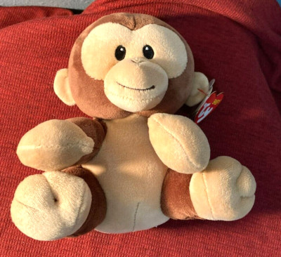 Ty 2017 BABY TY Beanie BANANA Brown Monkey-BRAND NEW MINT WITH MINT TAGS