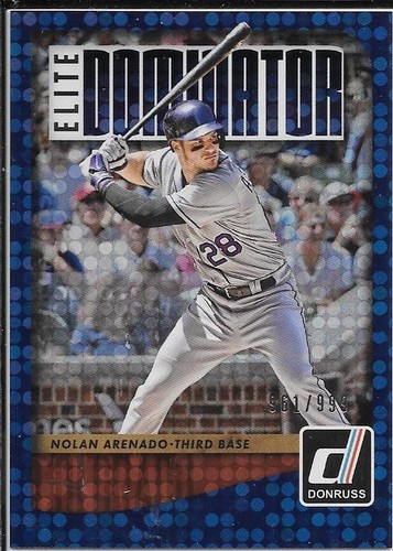 2016 Panini Donruss Baseball Inserts..You Pick!!..Swanson, Nola, Schwarber RC's - Picture 276 of 289