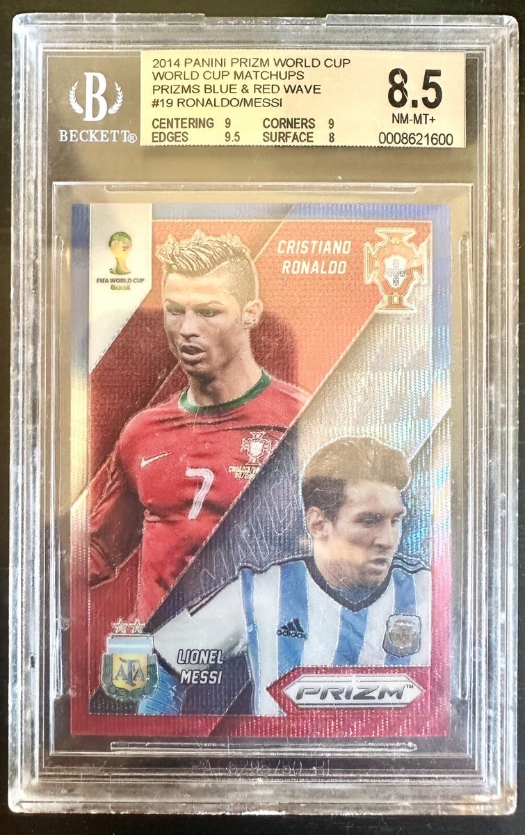 Lionel Messi & Cristiano Ronaldo 2014 Prizm World Cup