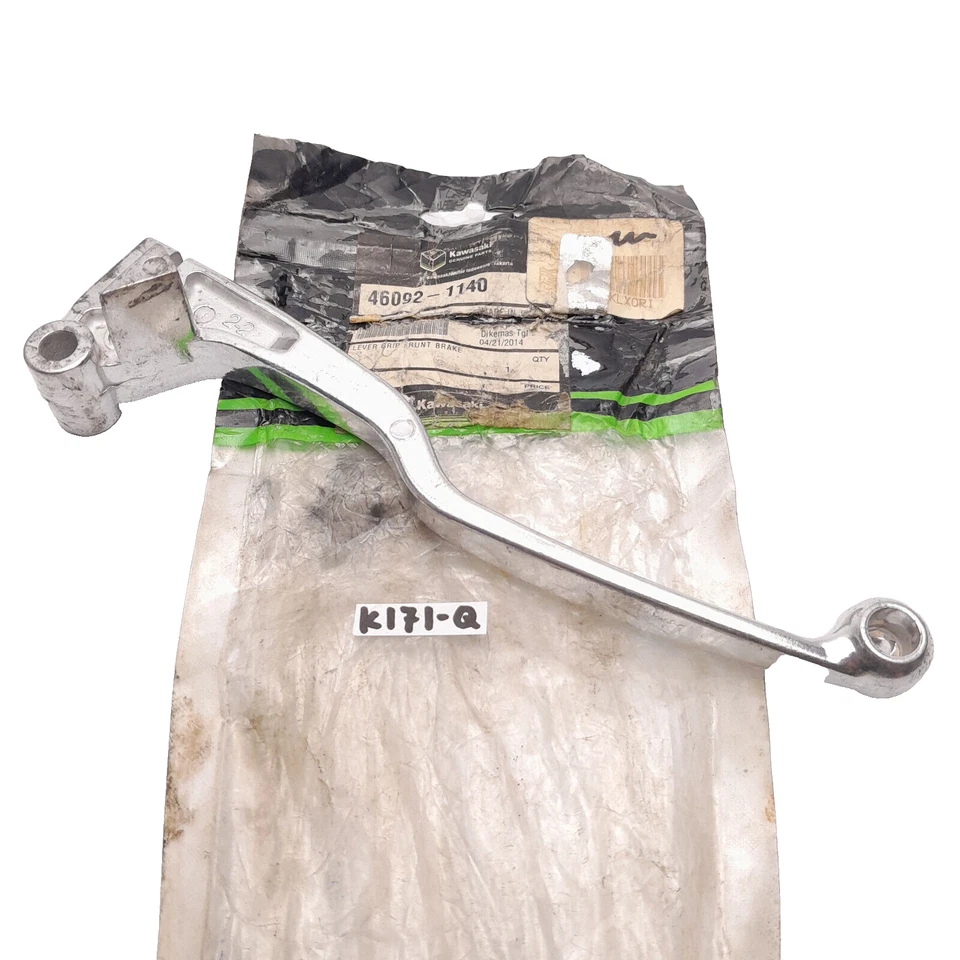 Kawasaki KLX150 D-tracker KLX-150L KLX150BF Lever Grip Front Left P/N 46092-1140 - Image 2 of 4