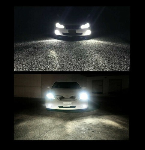 For Ford Mustang 2007-2012 6000K Combo LED Headlight Hi/Lo + Fog Light Bulbs Kit - Picture 9 of 10