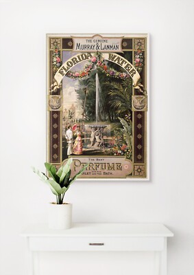 Louis Prang & Co: The genuine Murray & Lanman Florida Water. Giclee Museum Gift