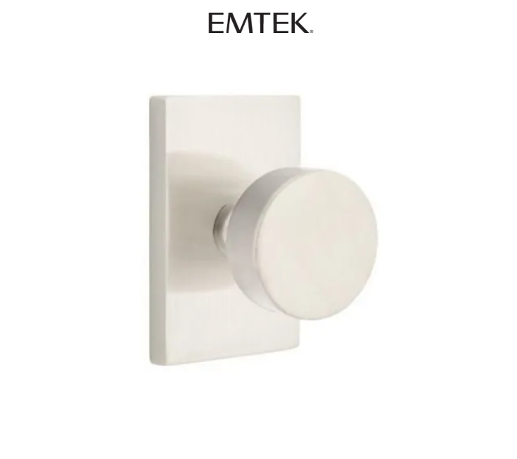 Emtek Assa Alboy Dummy Door Knob Round Modern Chrome