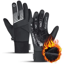 Windproof Thermal Winter Gloves Touch Screen Warm Sports Gloves for Men Women