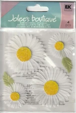 Jolee's Boutique 3D Stickers Daisies Theme super Nice! NEW! FREE SHIPPING! 79056