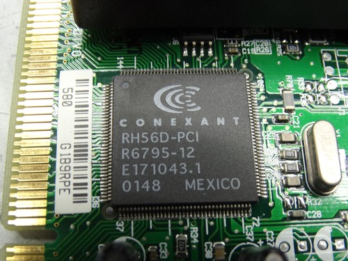 GVC F-1156IV-R9F Phone/Fax Modem Card Ethernet or Telephone - Picture 5 of 12