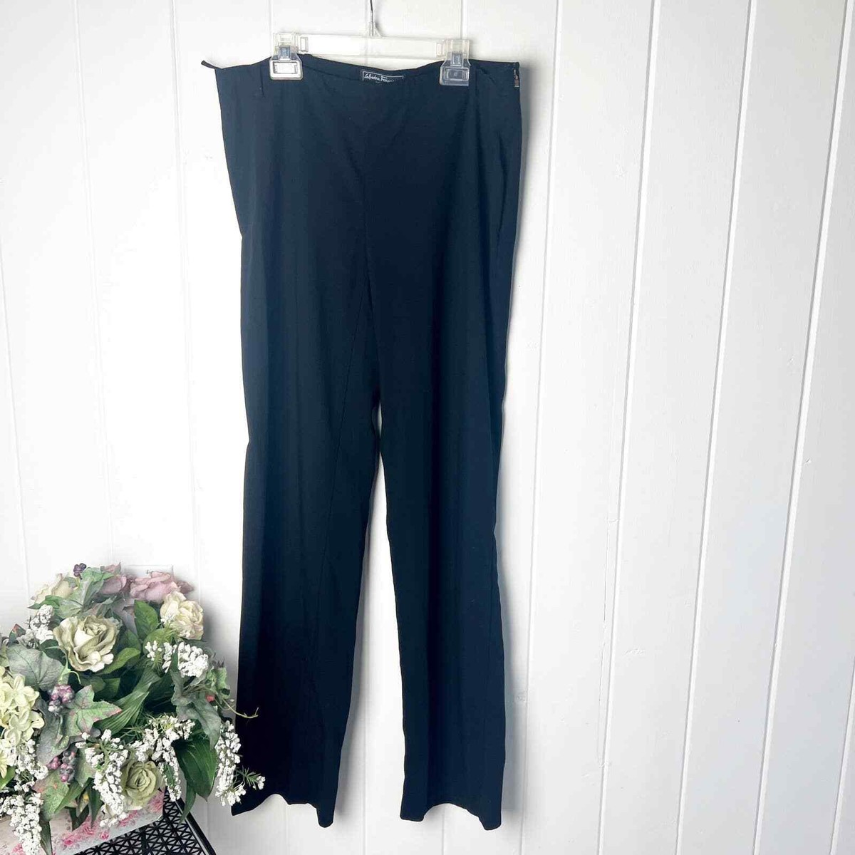 Cintage Salvatore Ferragamo Made in Italy 100% Wool Pants | eBay